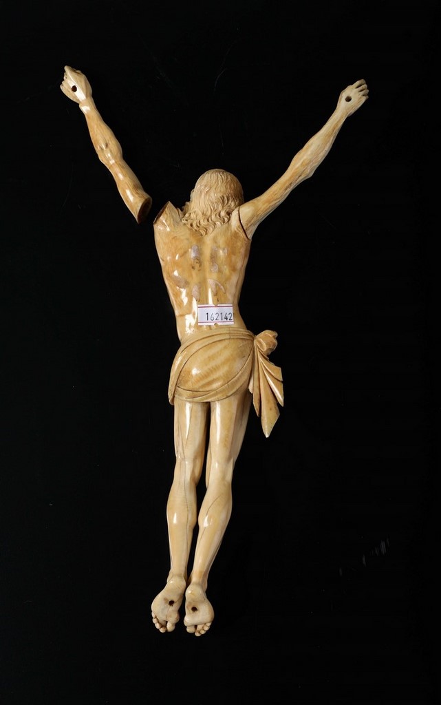 Corpus Christi in carved ivory Baroque sculptor active in Italy in the 17th century