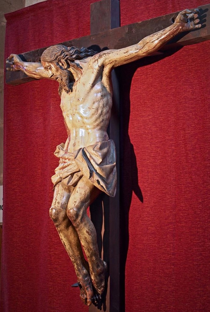  Cristo de la Misericordia, s. XVII, obra de Francisco Alonso de los Ríos (?-c. 1660), padre de Pedro Alonso de los Ríos. Iglesia de San Pablo