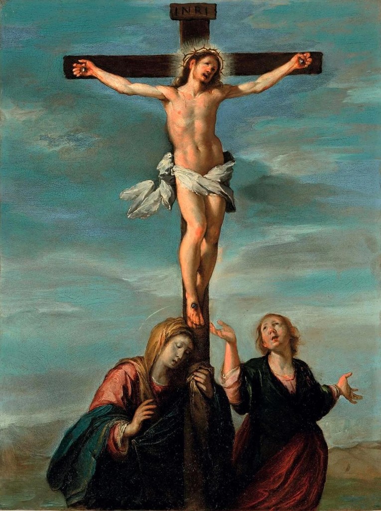 Bernardo Strozzi 1581 Christ en bois de buis sculpté