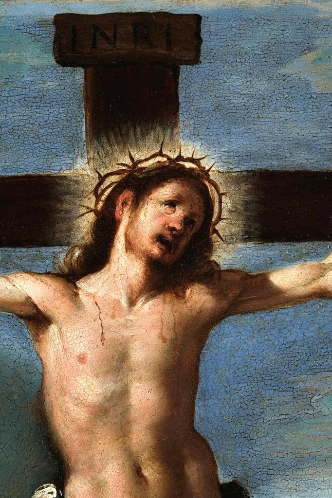 Christ en bois de buis sculpté