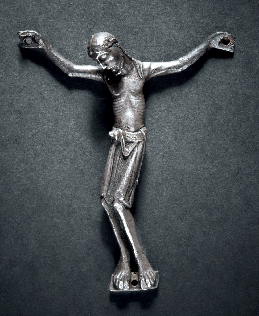 Christ en bronze vers 1400