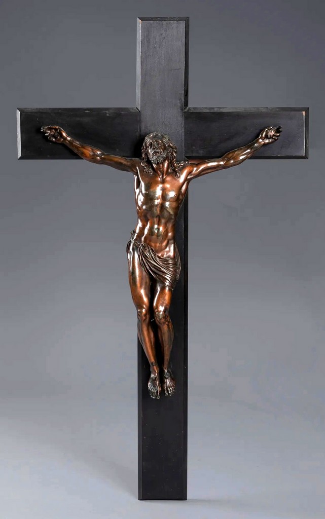 Christ en bronze XVIIIe siècle France