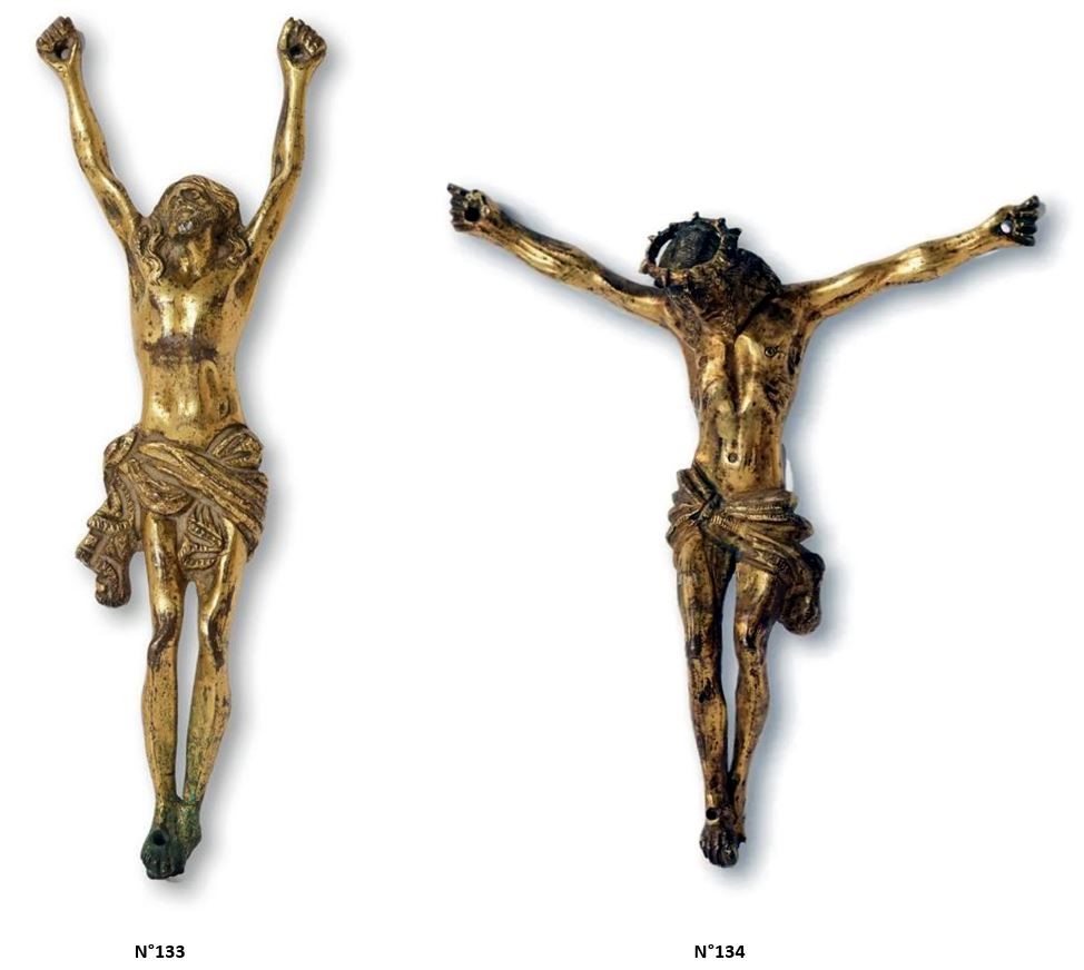 Christs en bronze XVe siècle