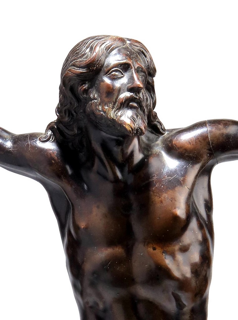 Christ en Bronze Modèle Florentin du XVIIe siècle
