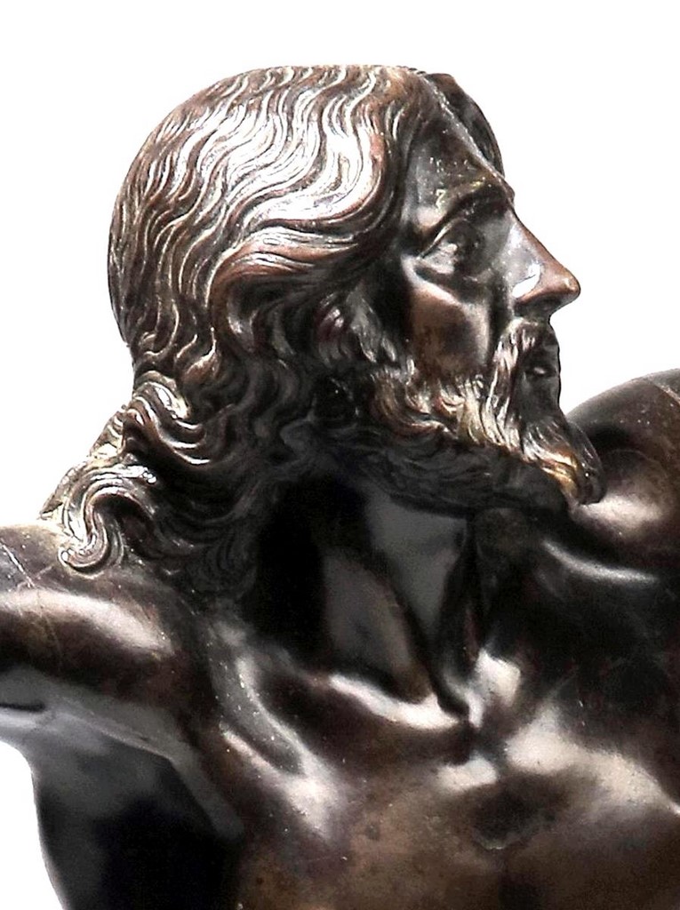 Christ en bronze XVIIe siècle