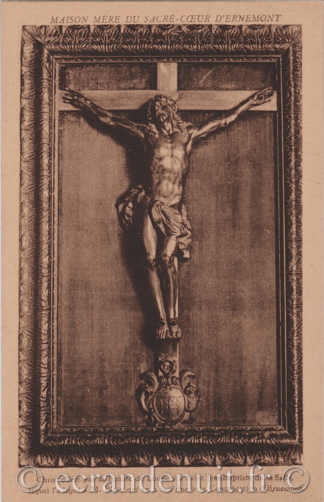 Le Christ dit de Bagard conservé par la Congrégation des Soeurs d'Ernemont 