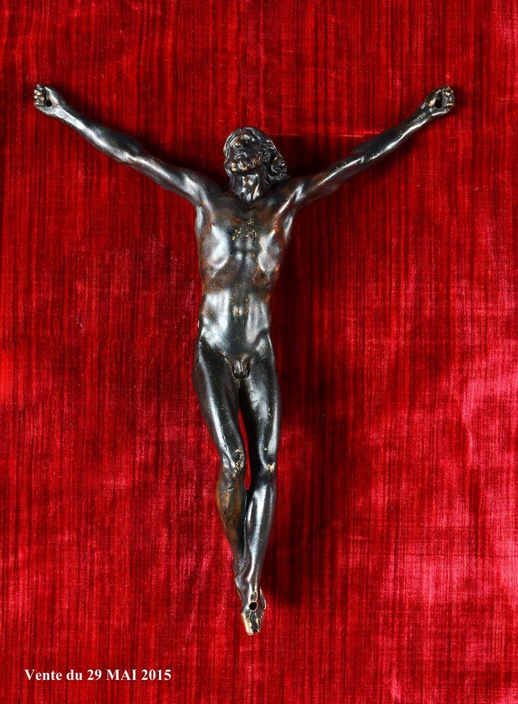 Christ nu édité par emile Bouasse Fin du XIXe siècle