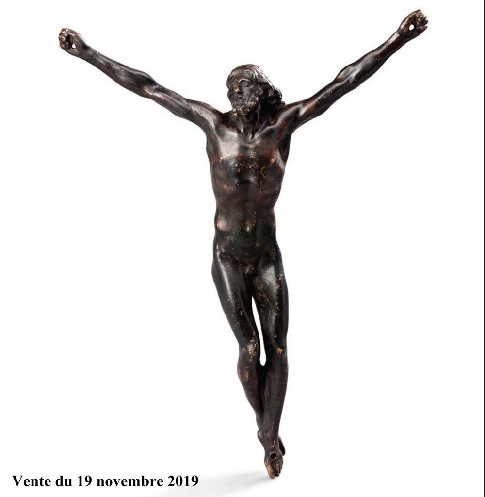 Christ nu édité par emile Bouasse Fin du XIXe siècle