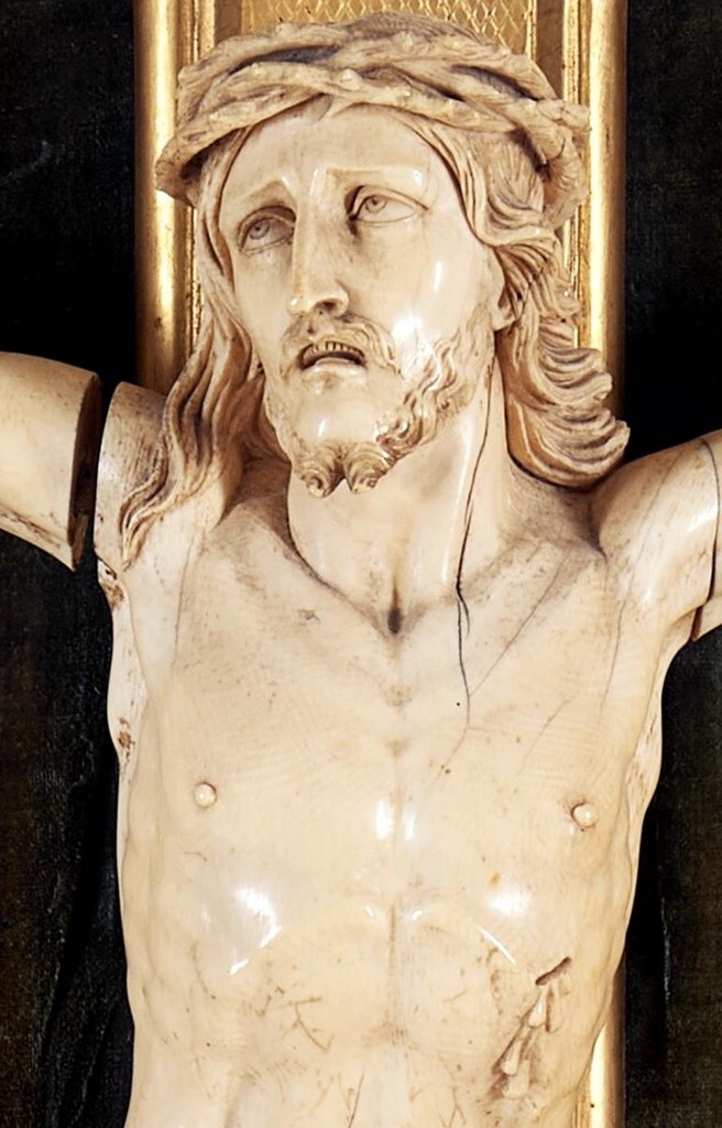 cristo em marfim cristo de grandes dimensões