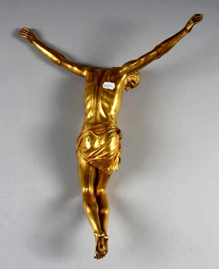 Cristo morto en bronze doré Italie, d après un modèle de Jean de Bologne fin du XVIe siècle