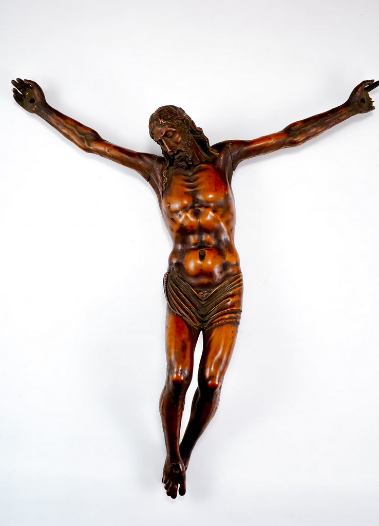  Croix de procession ou d autel en cuivre doré coulé gravé émail champlevé
