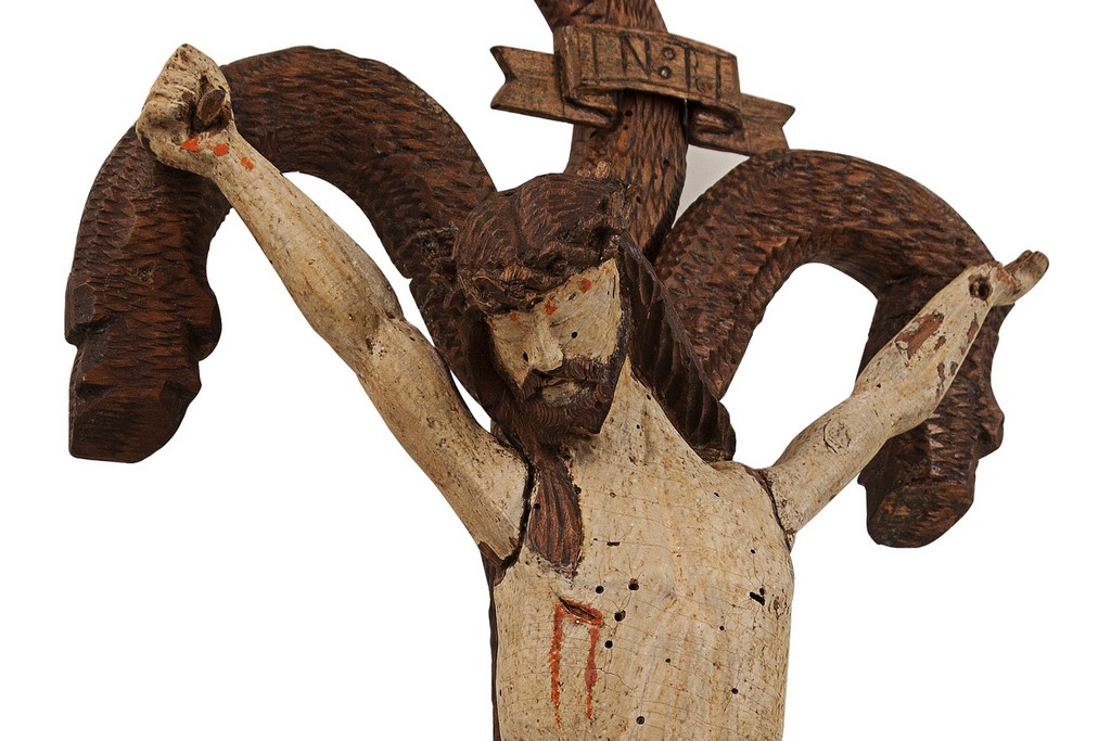Crucified on a tree