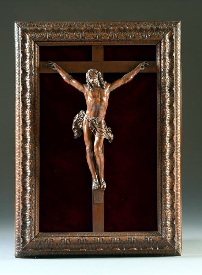 Christ dit de Bagard en bois sculpté de Sainte-Lucie