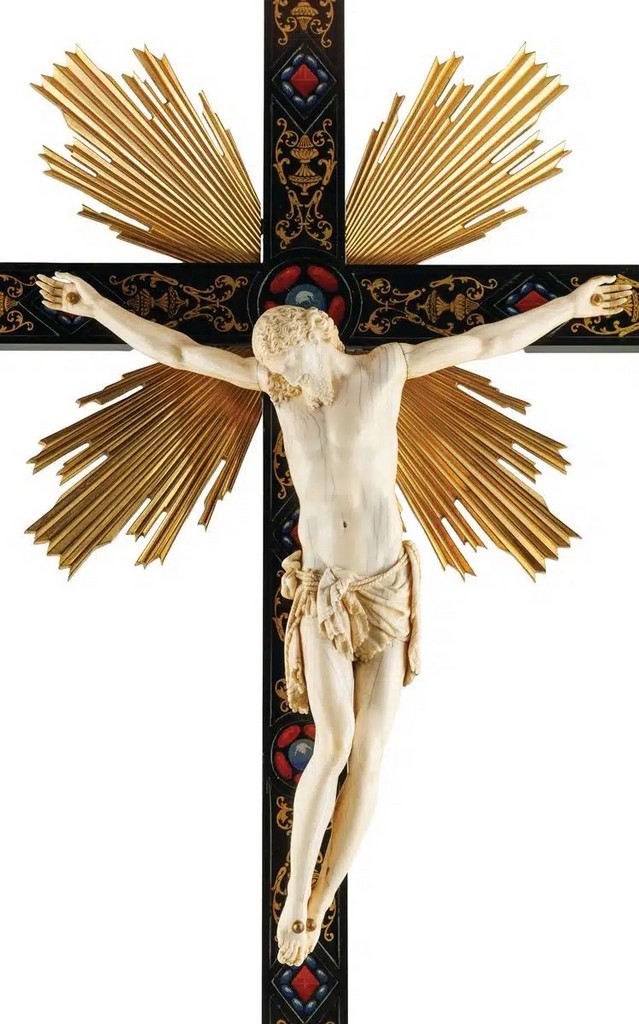 Lusíada - Arte Namban liga de cobre dourada