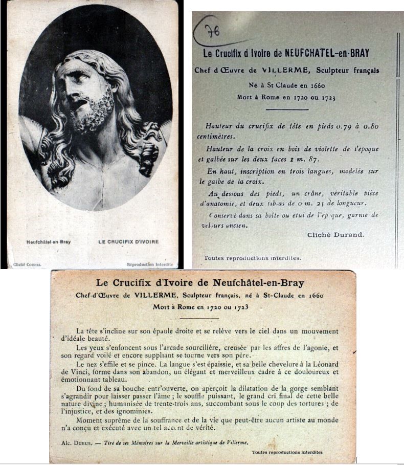 Le Crucifix en Ivoire de Neufchâtel-en-Bray