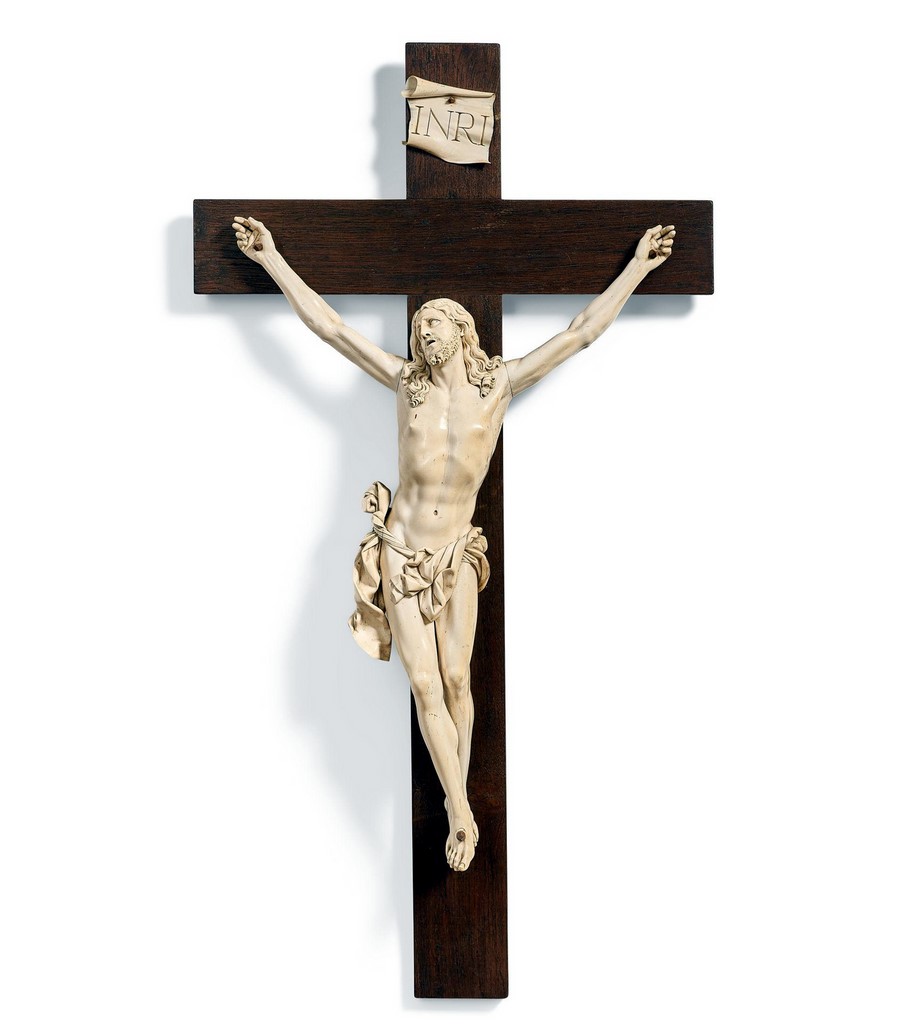 Le Crucifix en Ivoire vendu à Bruxelles en 2024