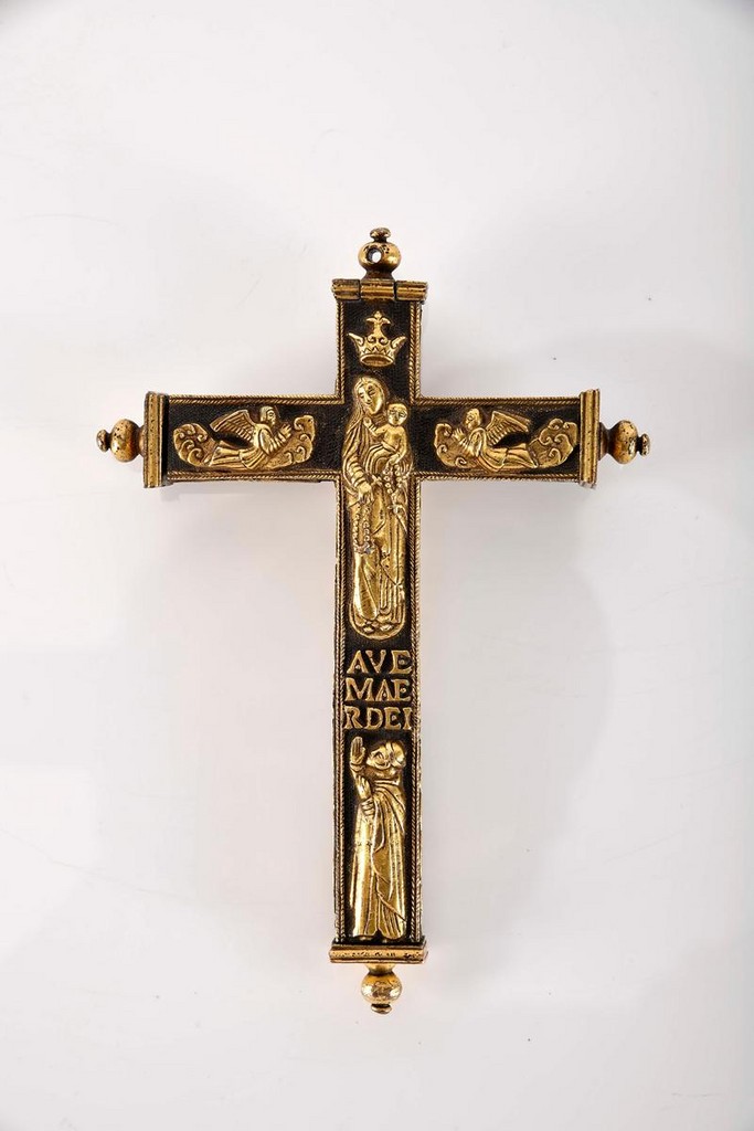 Lusíada - Arte Namban liga de cobre dourada