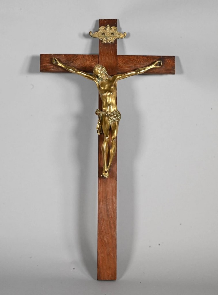 Christ en Bronze signé Bouasse Jeune