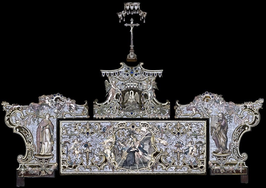 LE RETABLE DE L'EGLISE DE SAINT-PHILIPPE DE NERI