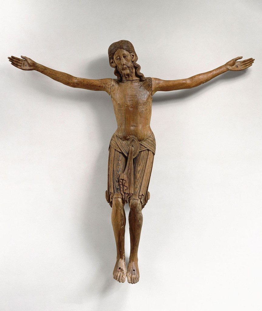 Musée du Moyen Age Thermes de Cluny Christ en Croix France vers 1200 Don Mallay