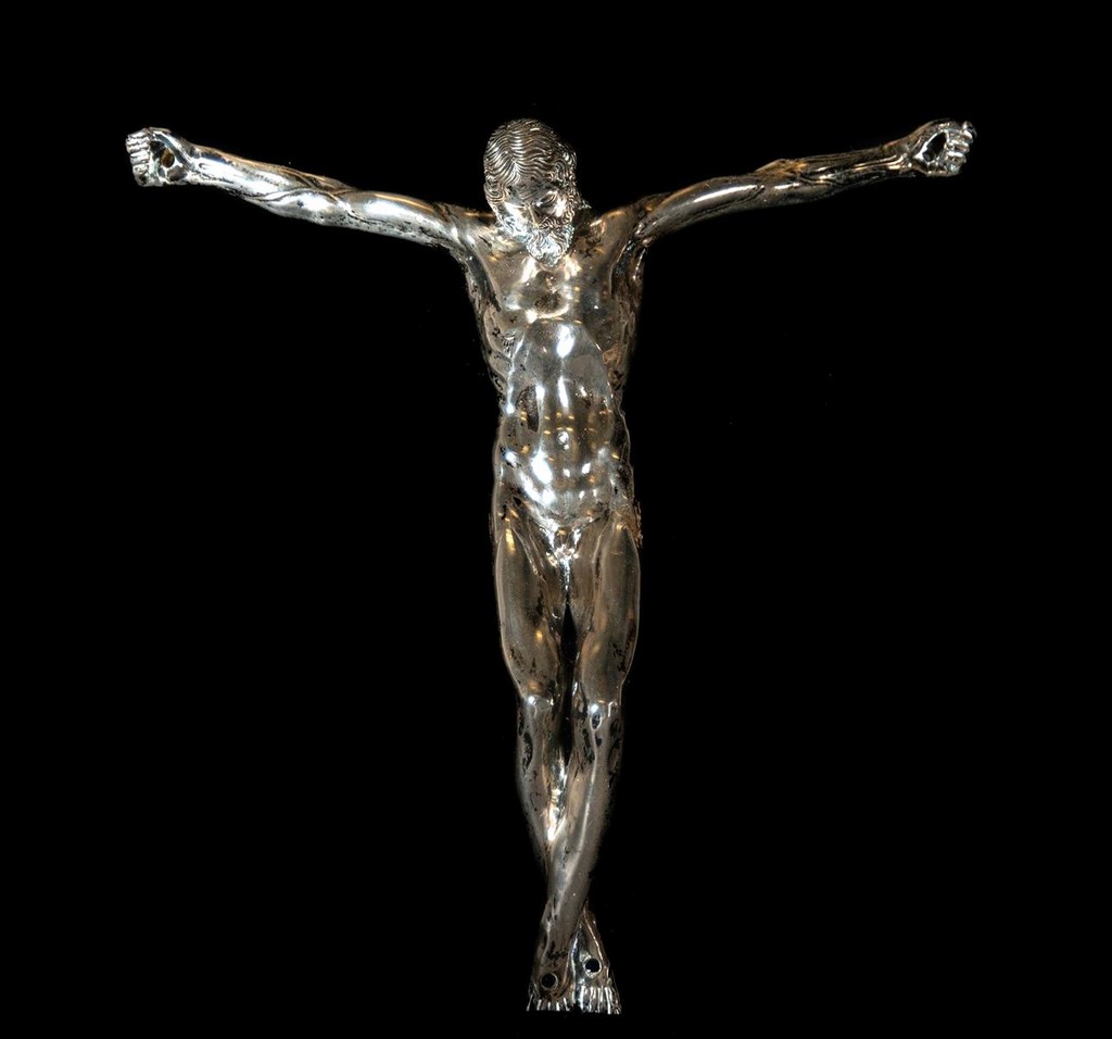 Christ en bronze doré dans le goût de Bouchardon