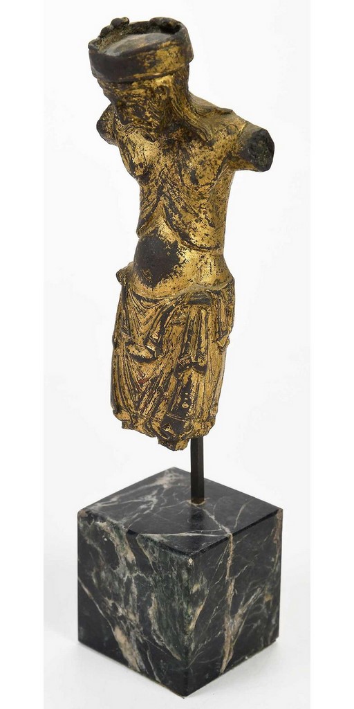 Rare Romanesque Crucifix Figure