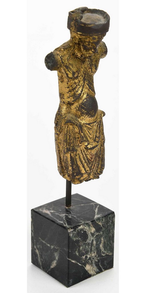 Rare Romanesque Crucifix Figure