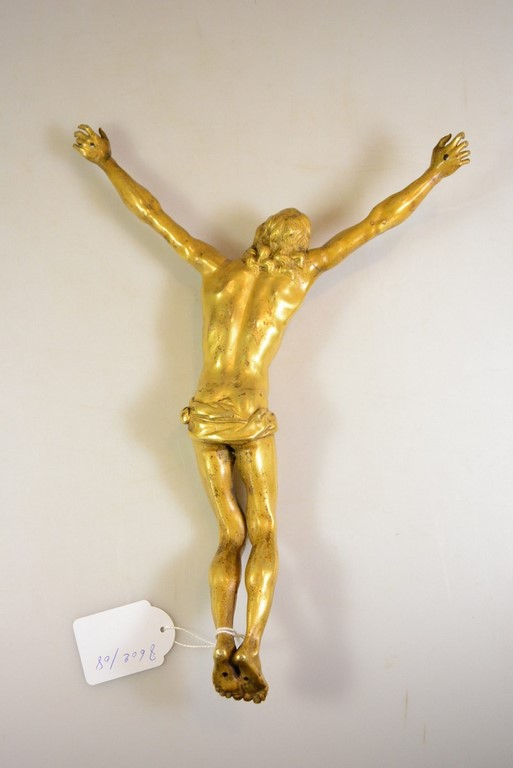 Christ en bronze doré Epoque Renaissance