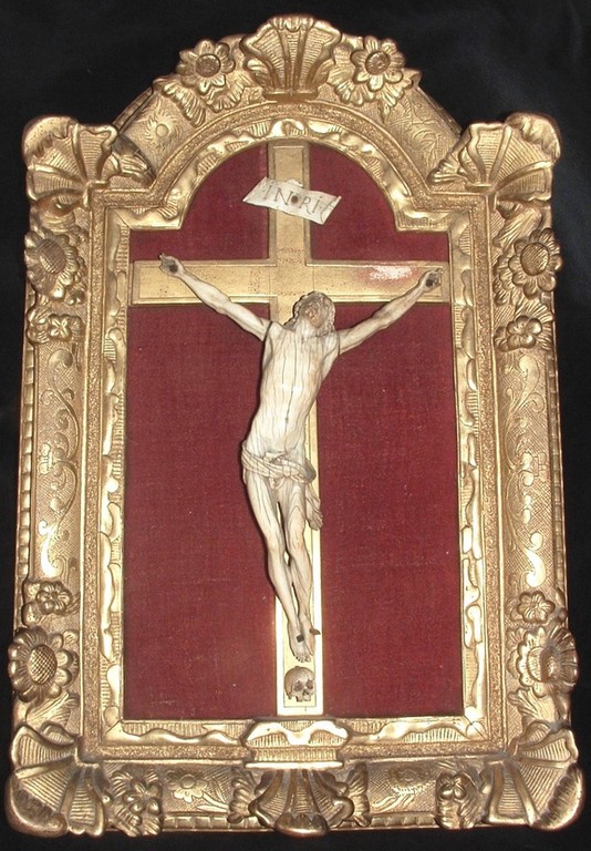 CRISTO IN AVORIO DEL XVII° SECOLO