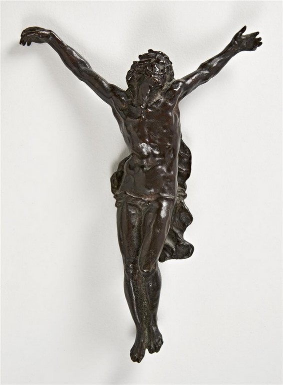 Christ en bronze signé Carpeaux