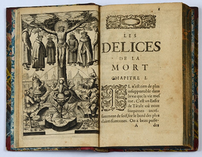 PUGET DE LA SERRE (Jean). Les Délices de la mort. Bruxelles, François Vivien, 1631. In-8