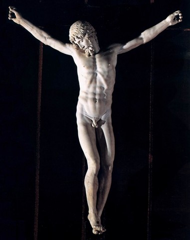 CRUCIFIX EN MARBRE BENVENUTO CELLINI (1500-1571)