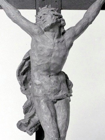 CHRIST EN CROIX SIGNE WALTER POMPE FECIT 1730