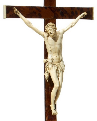 CHRIST EN IVOIRE TERILLI FRANCISCO VERS 1600 VENTE BONHAMS DU 5 DECEMBRE 2013