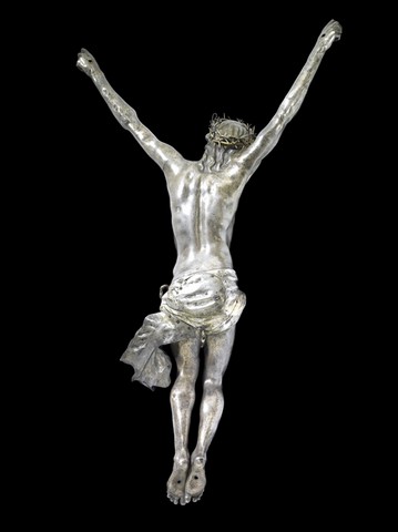 CHRIST EN ARGENT DE JOHANNES ZECKEL 1697