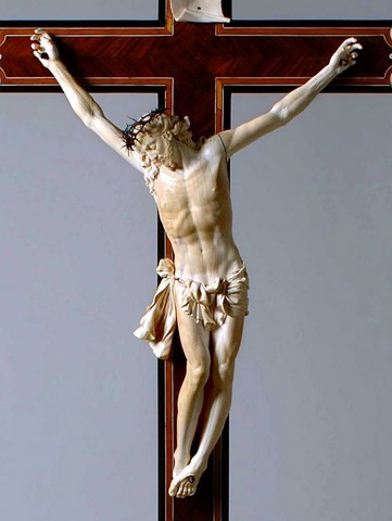 LE CHRIST EN IVOIRE DE LA CROIX D'AUTEL (Musée Du Palazzo Madama)