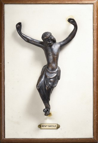 Christ en bronze patiné Fin du XVe siècle/début du XVIe siècle