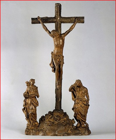 LA CRUCIFIXION WALTER POMPE DATE 1731