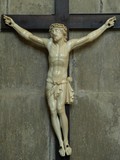 LE CHRIST EN IVOIRE DE LA CATHEDRALE SAINT-MAMMES DE LANGRES - XVIIE OU XIXE SIECLE ?