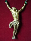 CHRIST EN BRONZE FRANCOIS GIRARDON 17E SIECLE 