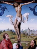 SCENE DE LA CRUCIFIXION PAR ROGIER VAN DER WEYDEN EN 1440-1445