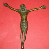 CHRIST EN BRONZE DU 16E SIECLE